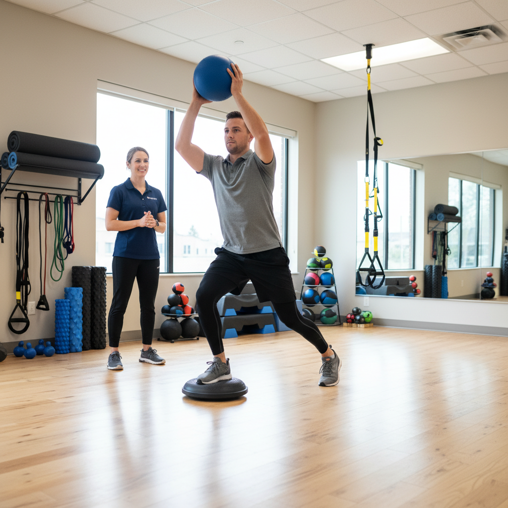 Performance-focused strength training for active individuals receiving physical therapy in Mooresville